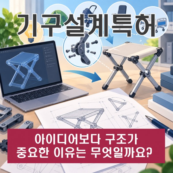 기구설계특허, 아이디어보다 구조가 중요한 이유는 무엇일까요?