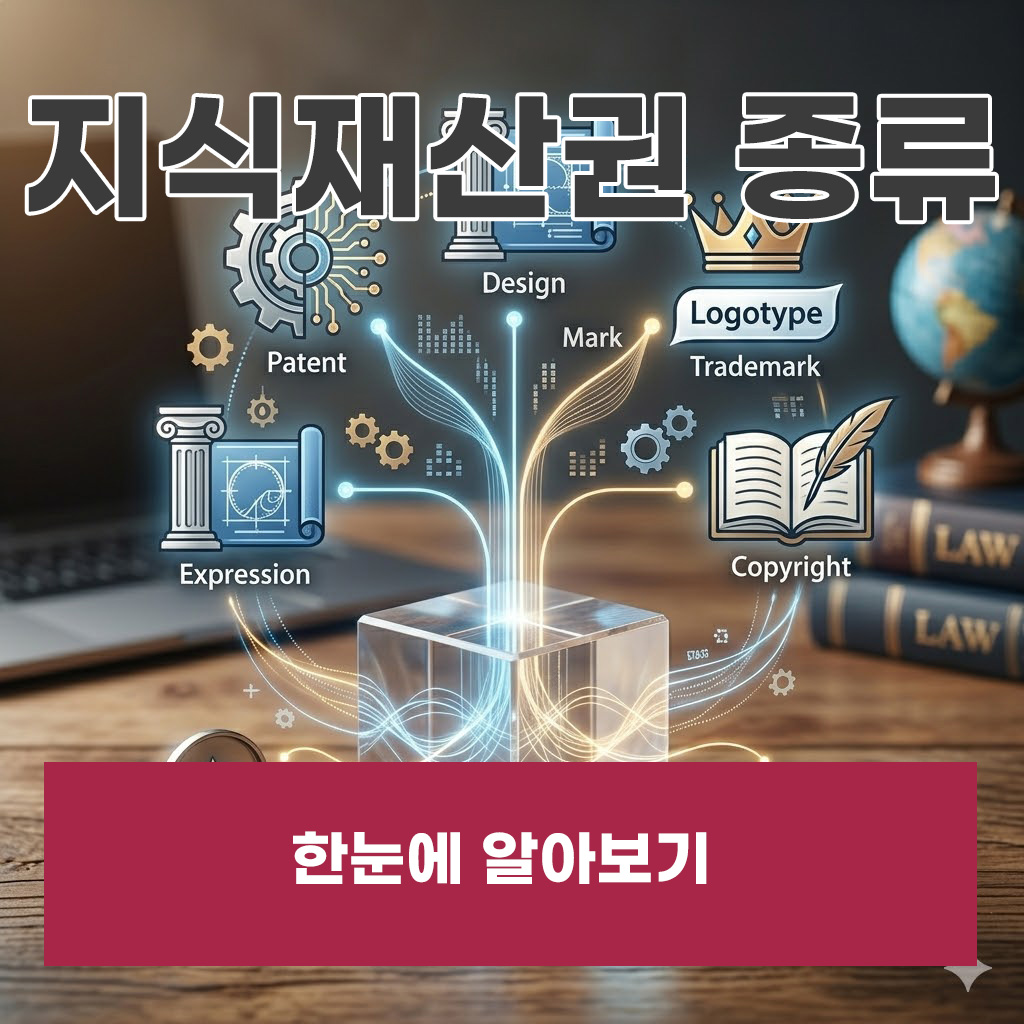지식재산권종류 한 번에 알아보기