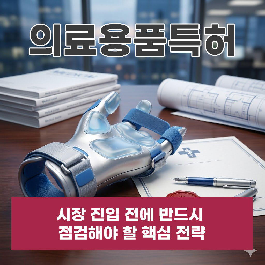 의료용품특허, 시장 진입 전에 반드시 점검해야 할 핵심 전략