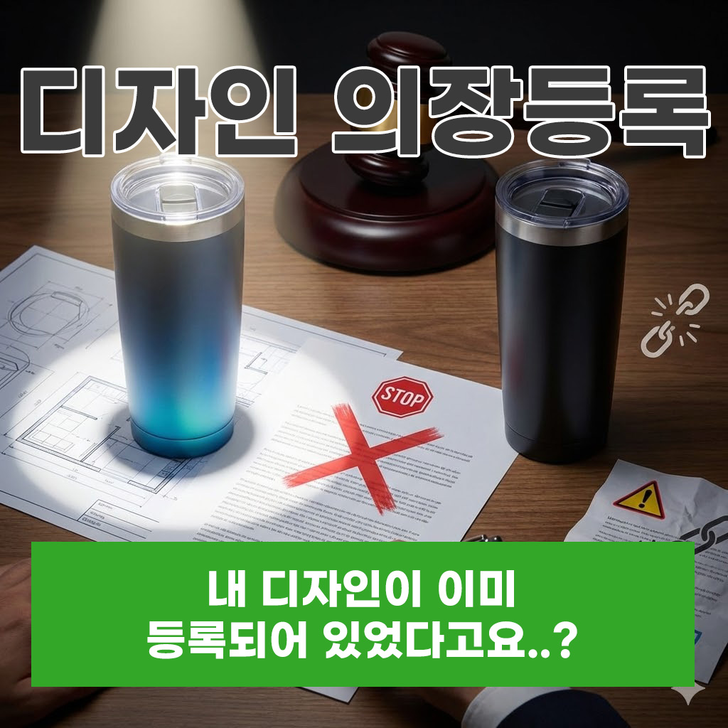 디자인의장등록, 내 디자인이 이미 등록돼 있었다고요?
