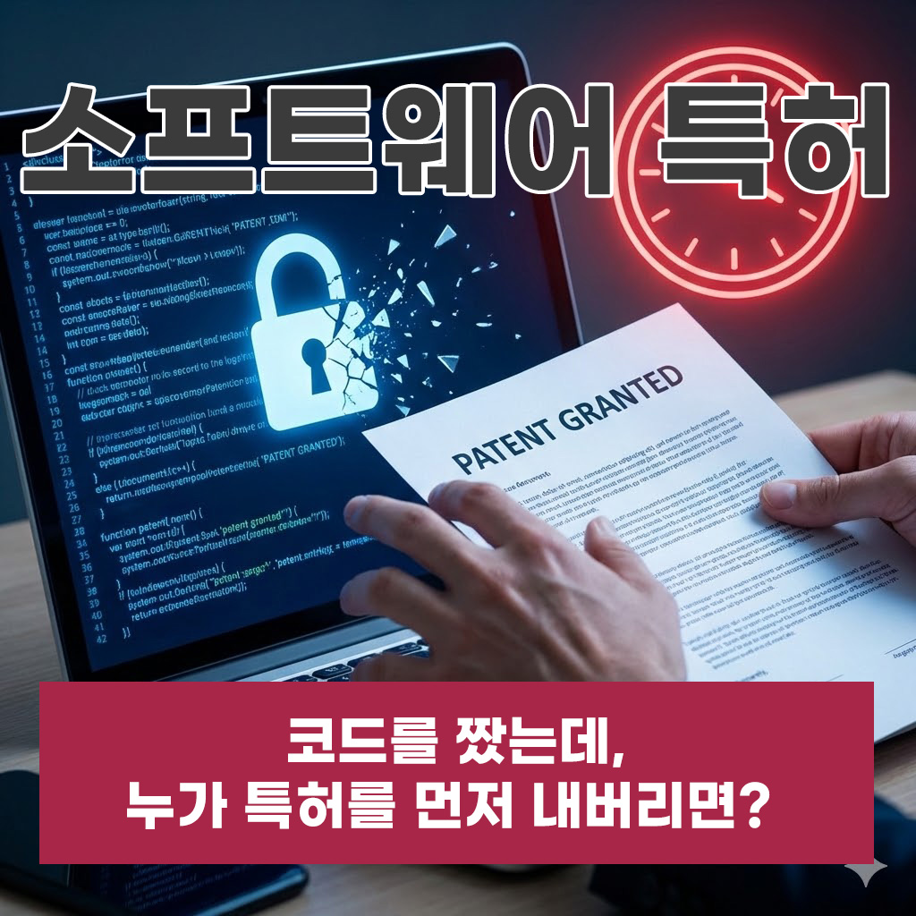 소프트웨어특허, 코드를 짰는데 누가 특허를 먼저 내버리면?