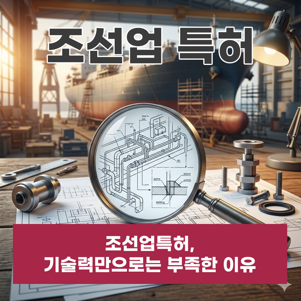 ​조선업특허, 기술력만으로는 부족한 이유