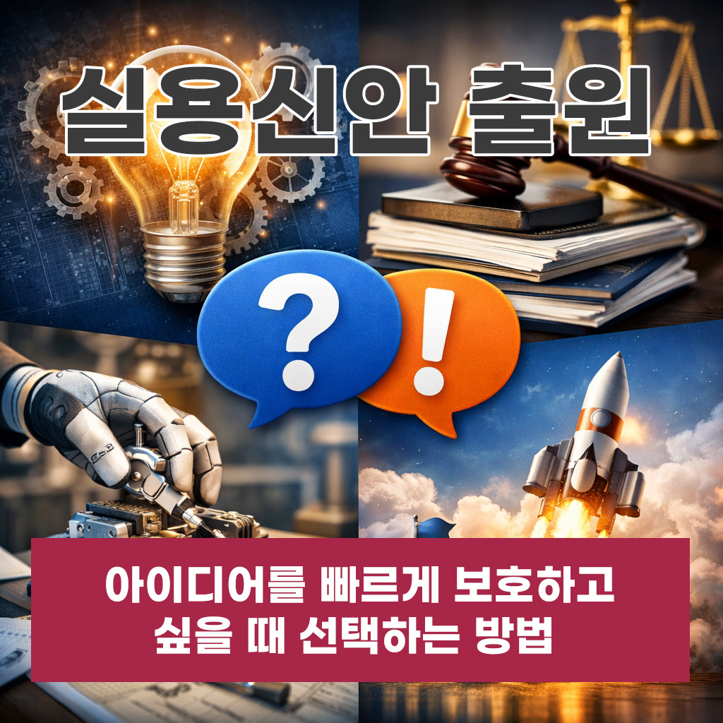 실용신안출원 아이디어를 빠르게 보호하고 싶을 때 선택하는 방법
