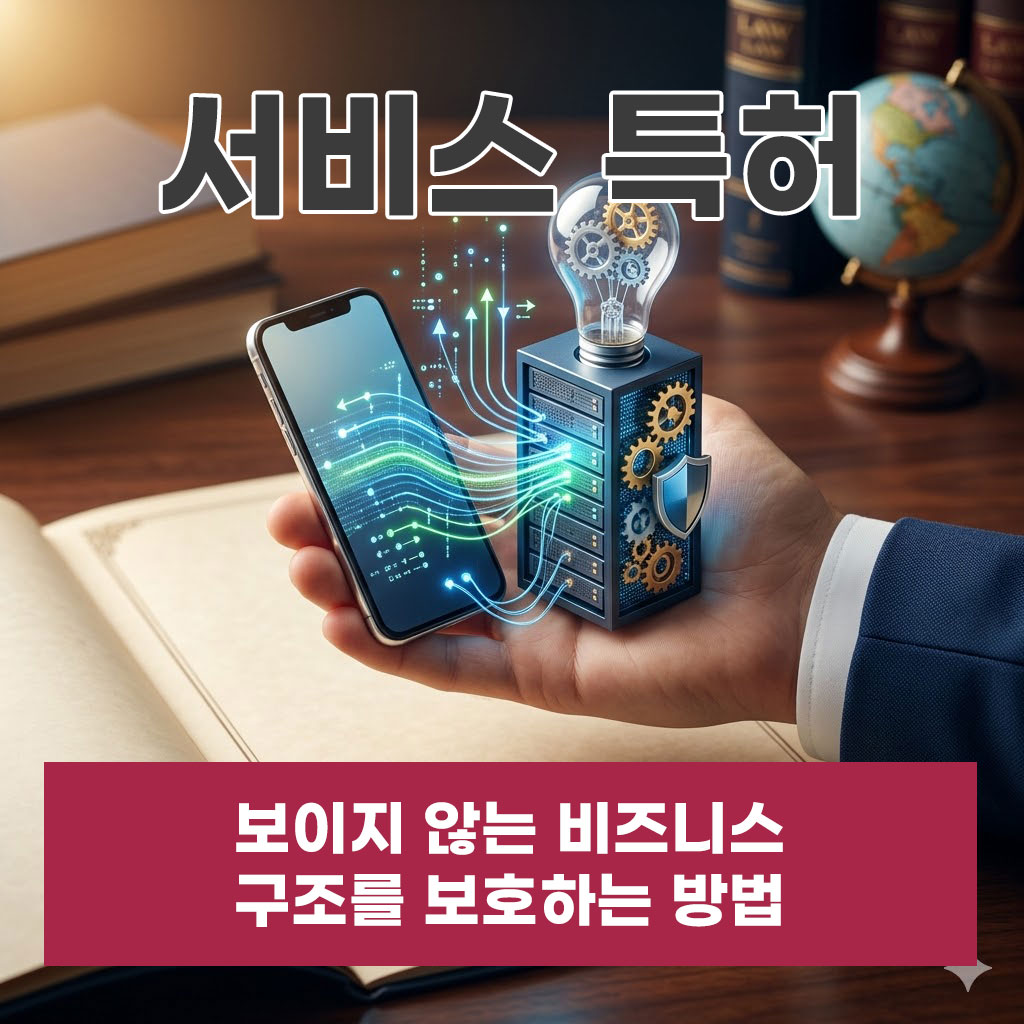 서비스특허 보이지 않는 비즈니스 구조를 보호하는 방법