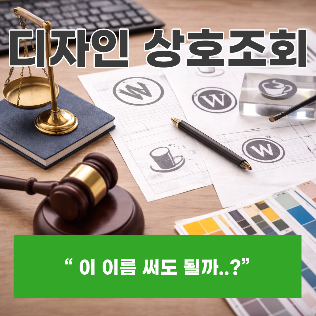 디자인상호조회, “이 이름 써도 되나요?”에 대한 가장 확실한 답