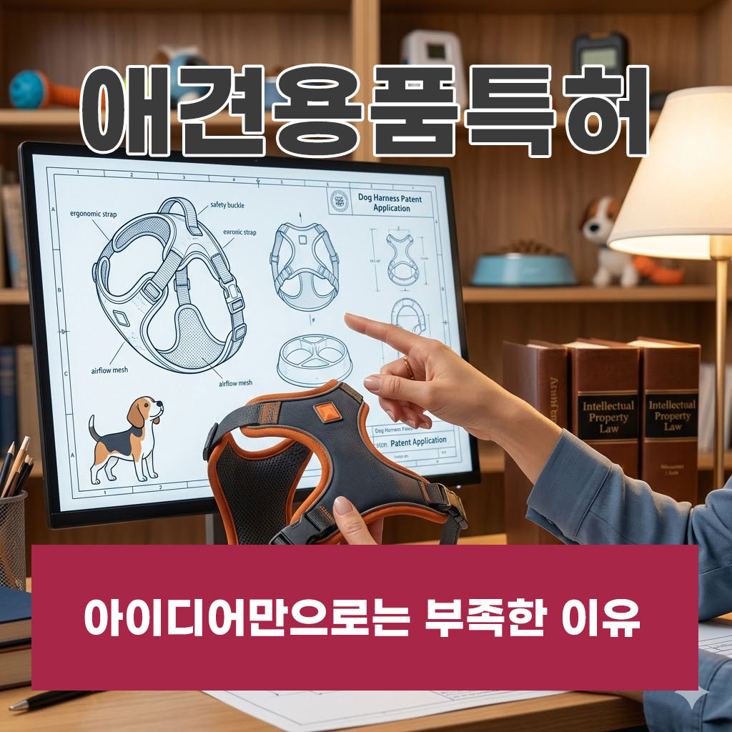 애견용품특허, 아이디어만으로는 부족한 이유