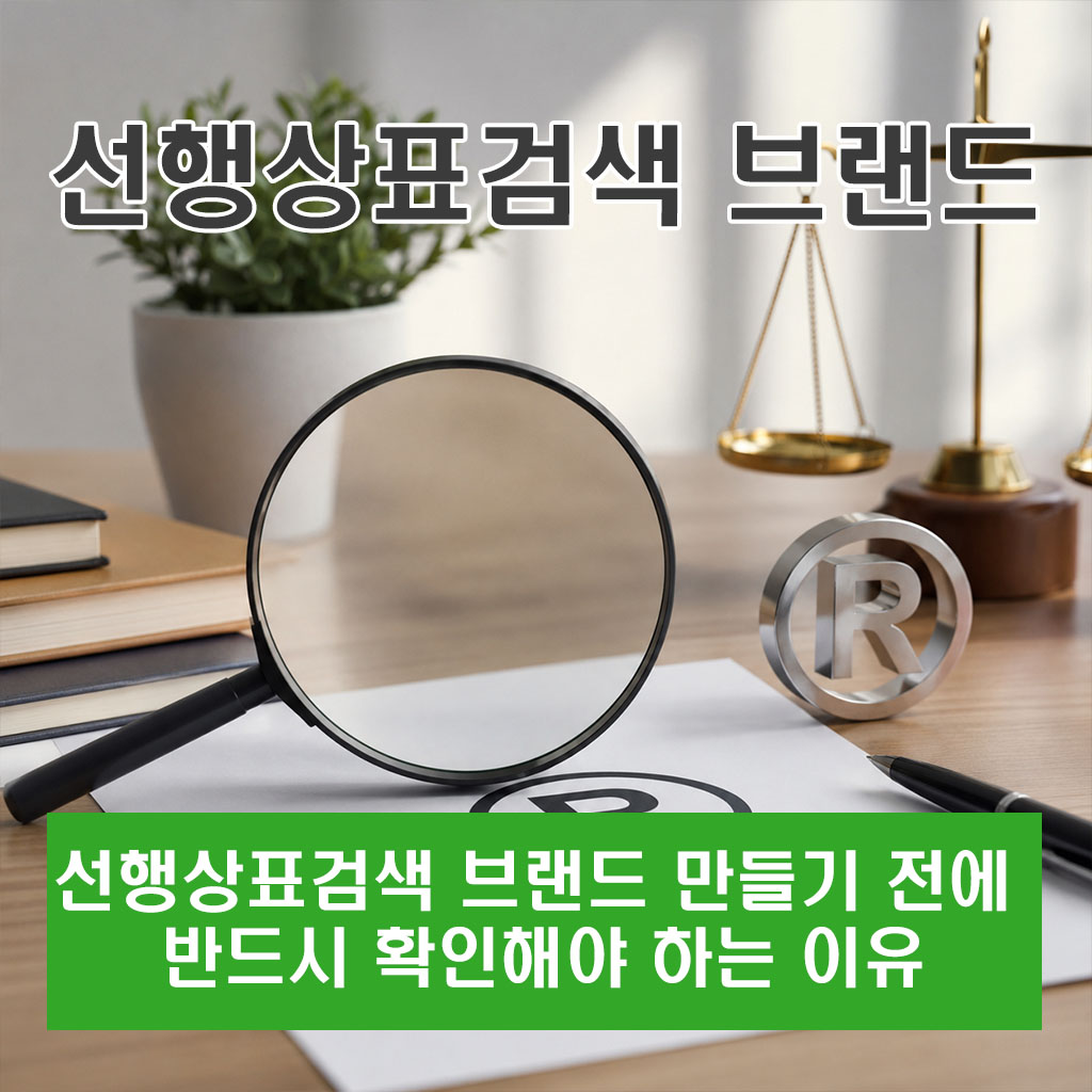 선행상표검색 브랜드 만들기 전에 반드시 확인해야 하는 이유