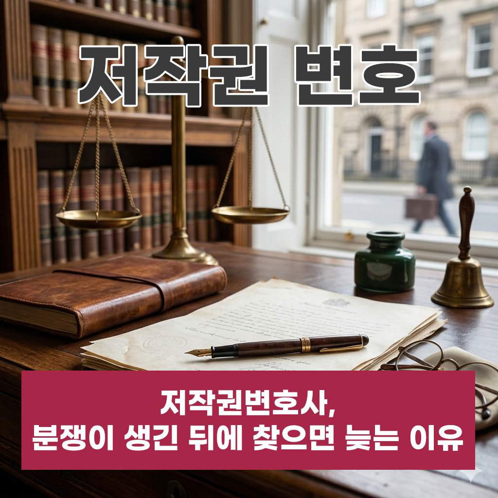 저작권변호사, 분쟁이 생긴 뒤에 찾으면 늦는 이유