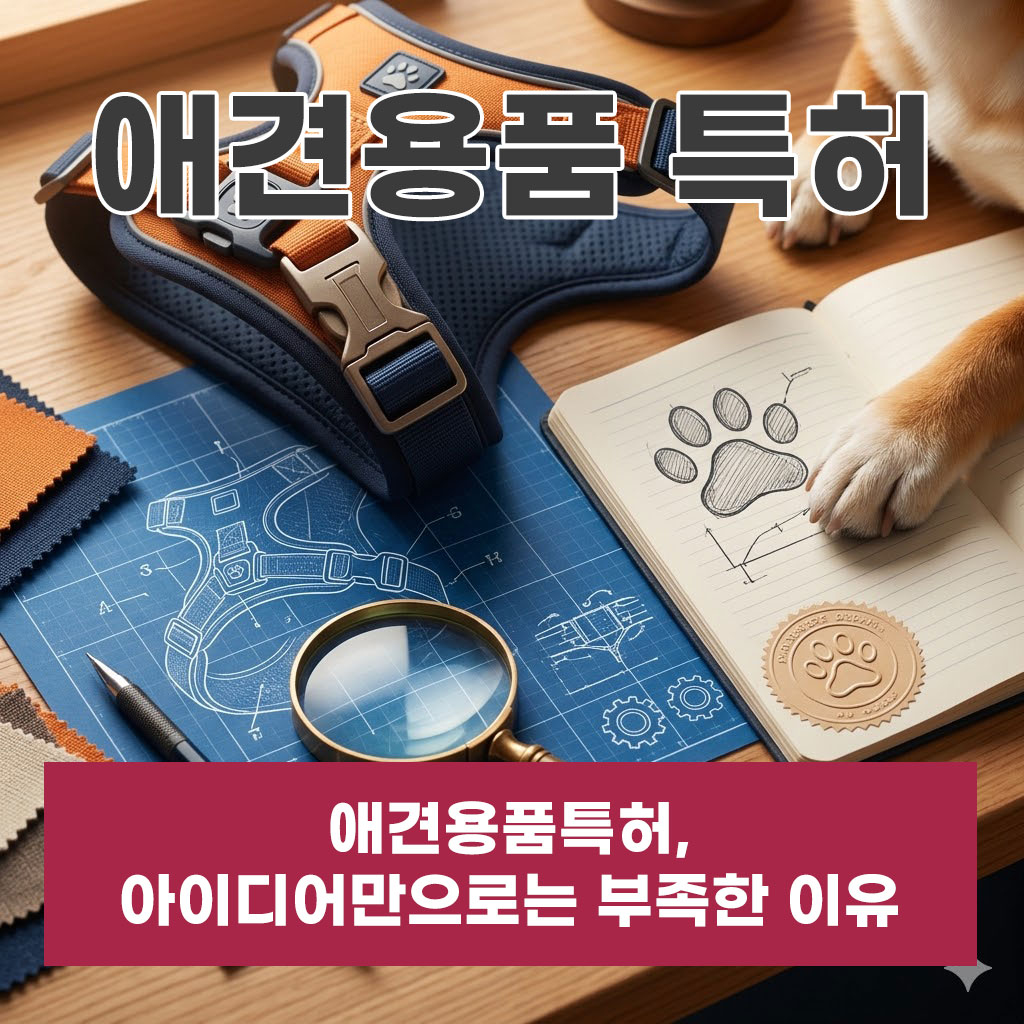 애견용품특허, 아이디어만으로는 부족한 이유